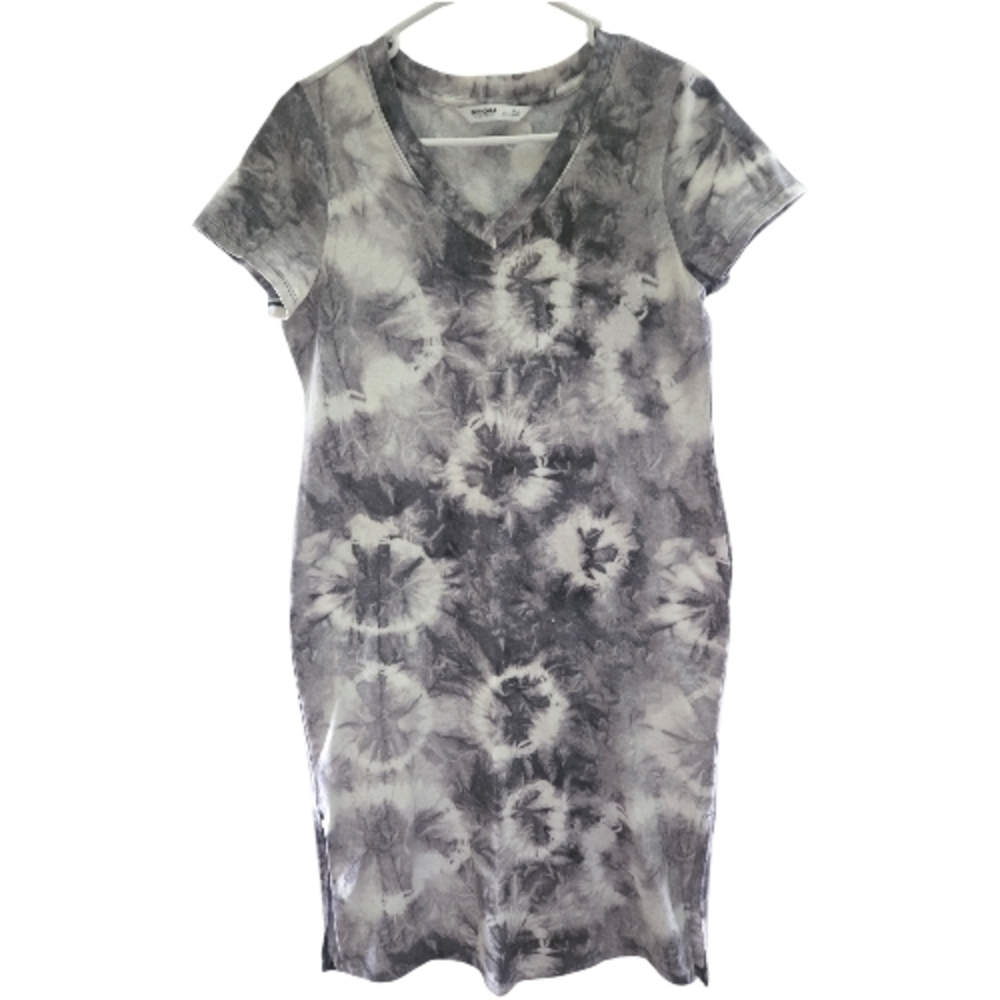 Sonoma Gray Tie-Dye Dress SZ MP